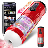 HANNIBAL APP-Controlled Automatic Thrusting & Rotating Vibrating Male Masturbator